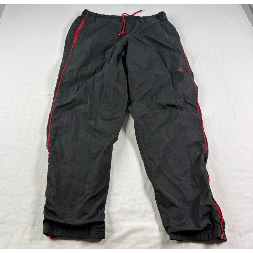 Air Jordan Cargo Track Pants Mens Mens Medium Black Tapered Stretch Lounge